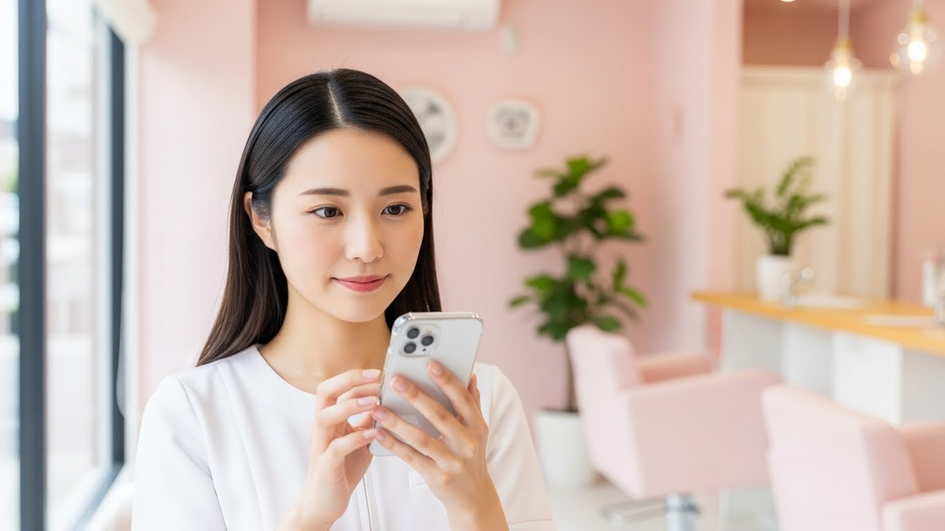 インスタ集客を考えるエステティシャンの自然な姿