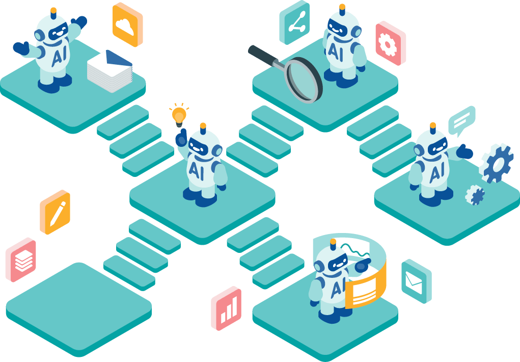 AIによる最適化イメージ